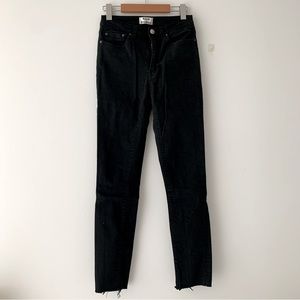 Acne Studios Pin Black denim jeans in size 29/32